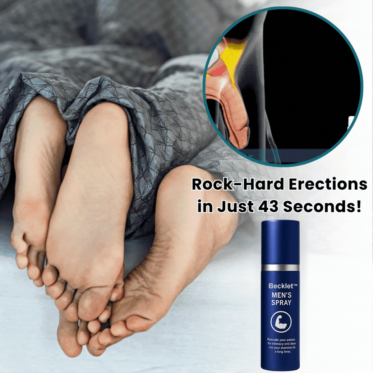 Becklet™ Achieve Stronger Erections in Only 43 Sec.!