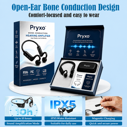 💖💥Limited-time offer! 🔥Pryxo™ Bone Conduction Hearing Aids — Hear the sounds you should hear! ✅Made in the USA